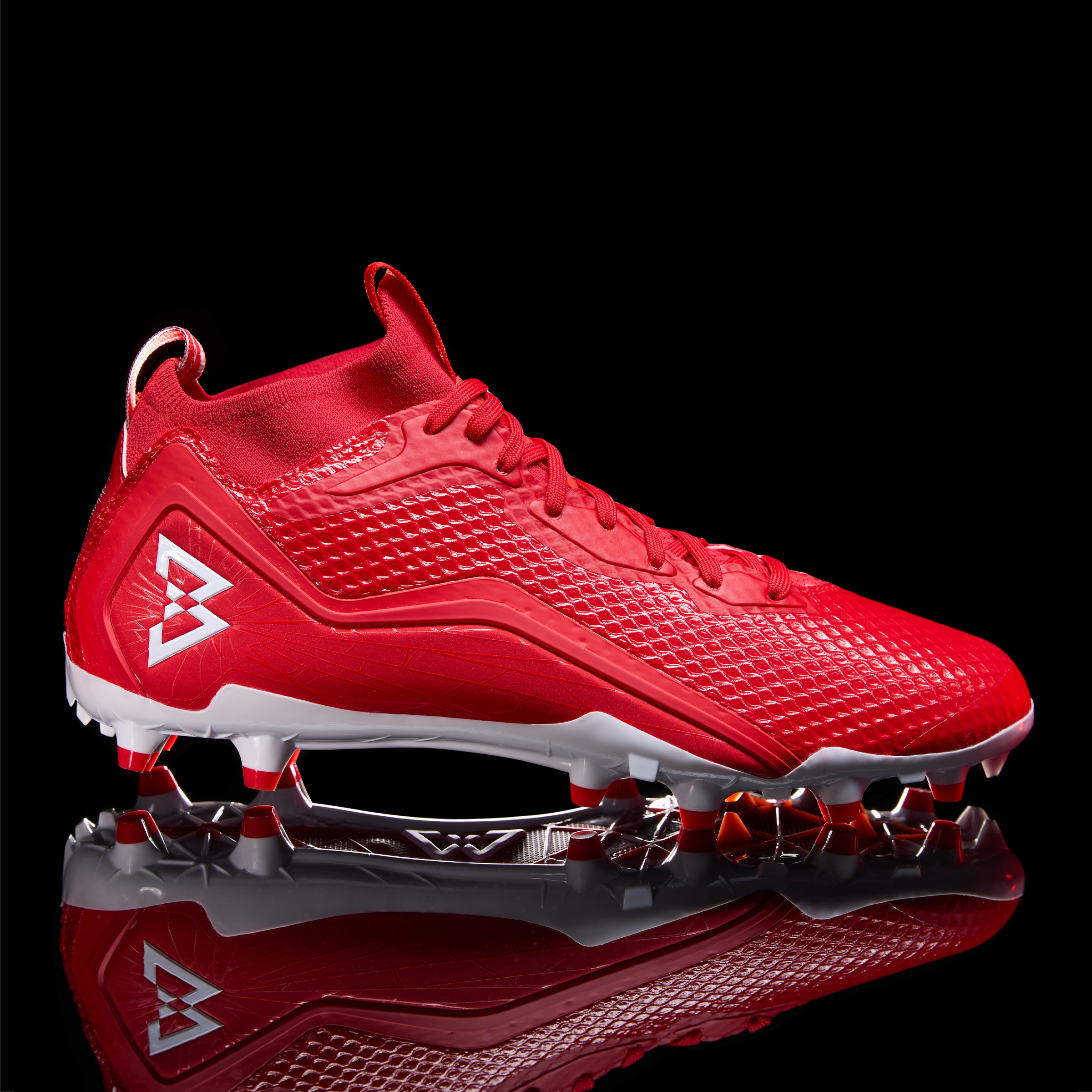 Rubber football cleats sales